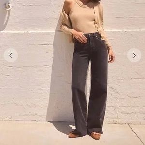 Veronica beard Taylor wide leg Jean—size 26